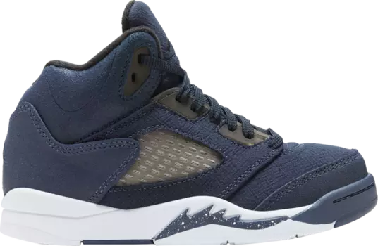Кроссовки Air Jordan 5 Retro SE PS 'Midnight Navy', синий
