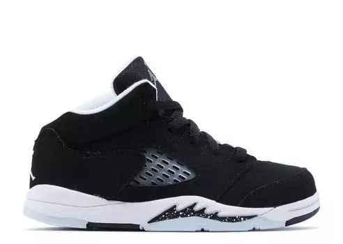 Кроссовки AIR JORDAN 5 RETRO TD 'OREO' 2021, черный