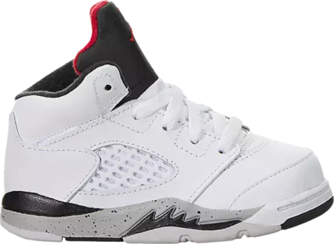 Кроссовки Air Jordan 5 Retro TD White, белый