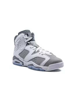 Кроссовки Air Jordan 6 Cool Grey Jordan Kids, белый