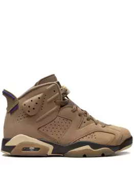 Кроссовки Air Jordan 6 Gore-Tex Brown Kelp, коричневый
