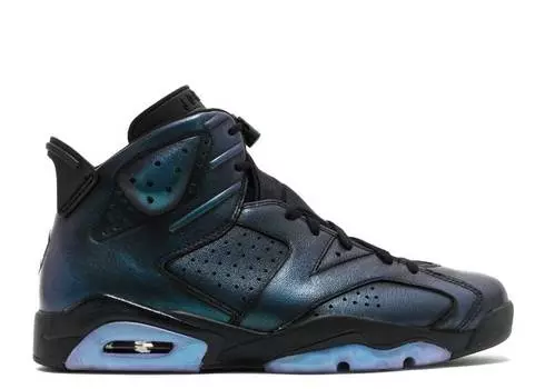 Кроссовки AIR JORDAN 6 RETRO 'ALL STAR - CHAMELEON', черный