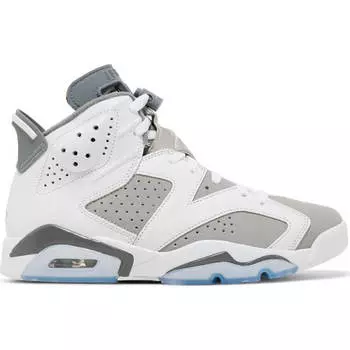 Кроссовки Air Jordan 6 Retro 'Cool Grey', белый/серый