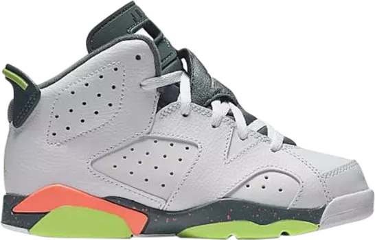 Кроссовки Air Jordan 6 Retro BP Bright Mango, белый