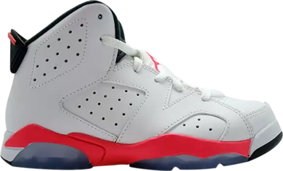 Кроссовки Air Jordan 6 Retro BP White Infrared 2014, белый