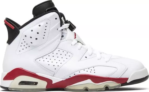 Кроссовки Air Jordan 6 Retro Bulls, белый