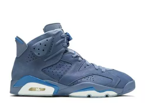 Кроссовки AIR JORDAN 6 RETRO 'DIFFUSED BLUE', синий