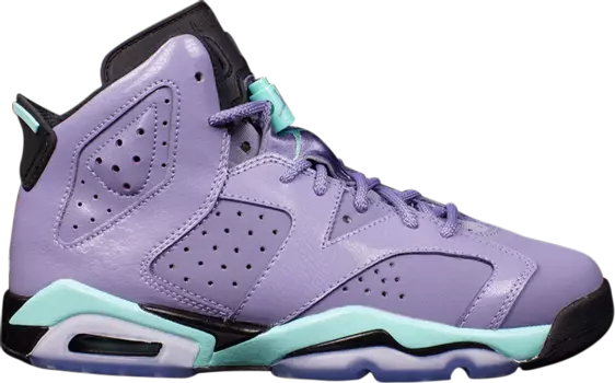 Кроссовки Air Jordan 6 Retro GG Iron Purple, фиолетовый