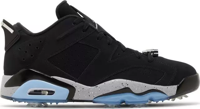 Кроссовки Air Jordan 6 Retro Golf NRG 'Chrome', черный