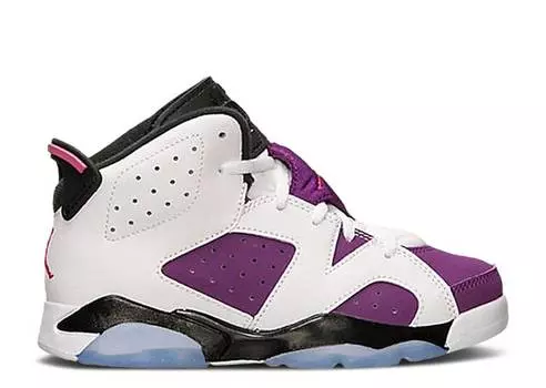 Кроссовки AIR JORDAN 6 RETRO GP 'VIVID PINK', белый