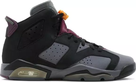 Кроссовки Air Jordan 6 Retro GS Bordeaux, черный