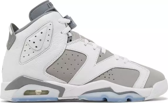 Кроссовки Air Jordan 6 Retro GS Cool Grey, серый