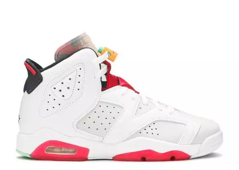 Кроссовки AIR JORDAN 6 RETRO GS 'HARE', серый