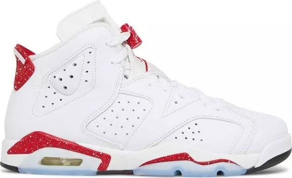 Кроссовки Air Jordan 6 Retro GS Red Oreo, белый