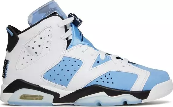 Кроссовки Air Jordan 6 Retro GS UNC Home, синий