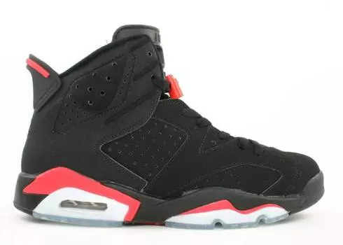 Кроссовки AIR JORDAN 6 RETRO+ 'INFRARED' 2000, черный