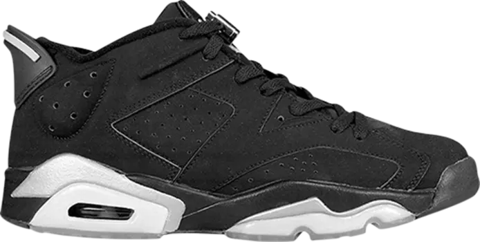 Кроссовки Air Jordan 6 Retro Low Chrome 2002, черный