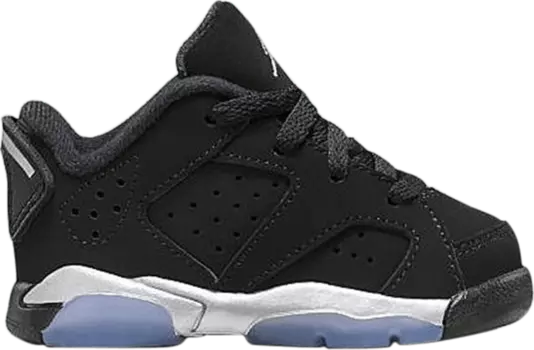 Кроссовки Air Jordan 6 Retro Low TD Black, черный