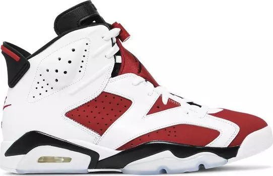 Кроссовки Air Jordan 6 Retro OG Carmine 2021, белый