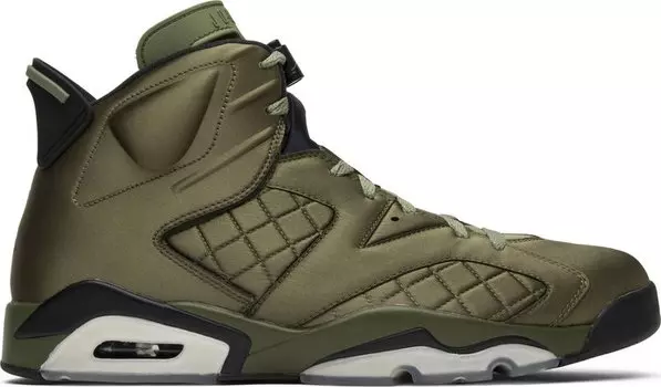 Кроссовки Air Jordan 6 Retro Pinnacle Flight Jacket, зеленый