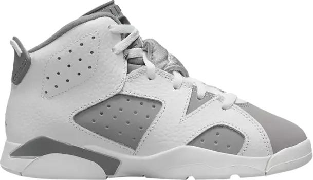 Кроссовки Air Jordan 6 Retro PS Cool Grey, серый
