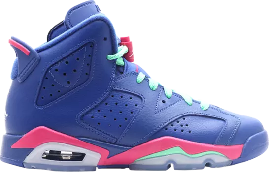 Кроссовки Air Jordan 6 Retro PS Game Royal, синий