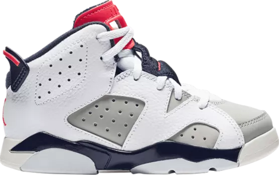 Кроссовки Air Jordan 6 Retro PS Tinker, красный