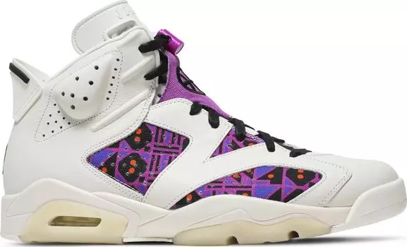 Кроссовки Air Jordan 6 Retro Quai 54 - Purple, фиолетовый