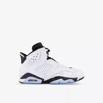 Кроссовки Air Jordan 6 Retro с высокими вставками из кожи Jordan, черный