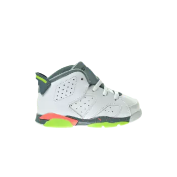 Кроссовки Air Jordan 6 Retro TD 'Bright Mango', белый