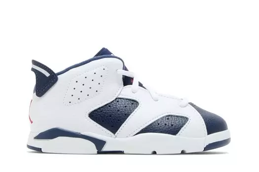 Кроссовки Air Jordan 6 Retro TD, цвет Olympic 2024