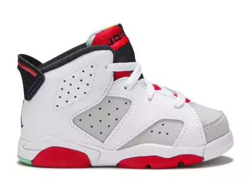 Кроссовки AIR JORDAN 6 RETRO TD 'HARE', серый