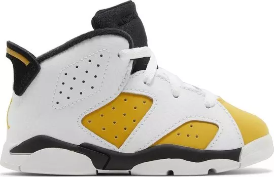 Кроссовки Air Jordan 6 Retro TD 'Yellow Ochre', желтый