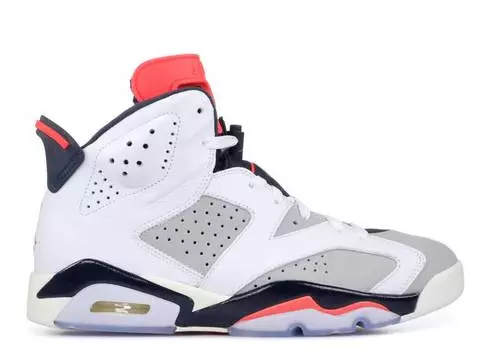 Кроссовки AIR JORDAN 6 RETRO 'TINKER', белый