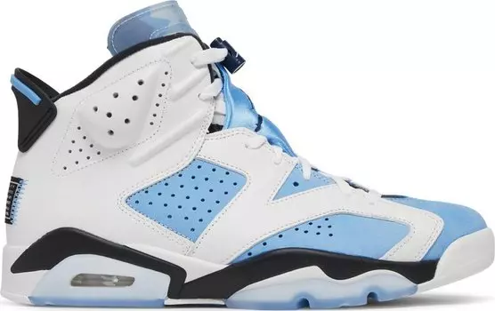 Кроссовки Air Jordan 6 Retro UNC Home, синий