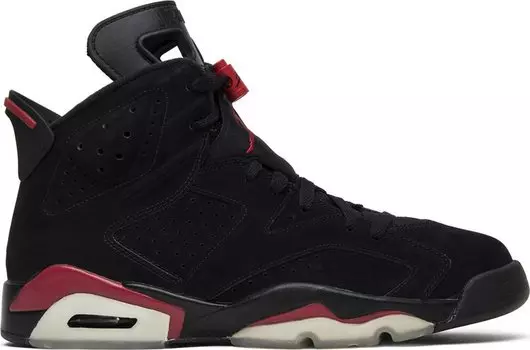 Кроссовки Air Jordan 6 Retro Varsity Red 2010, черный