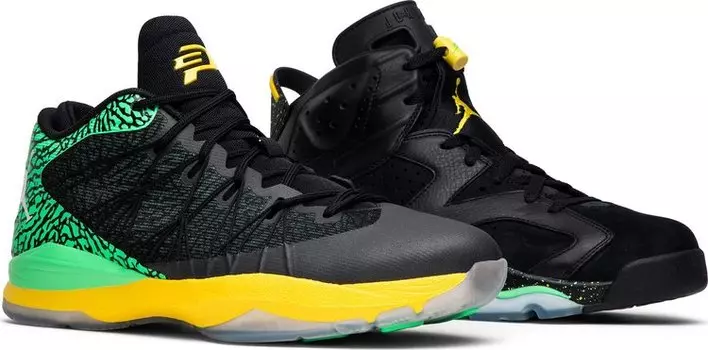 Кроссовки Air Jordan 6 Retro x CP3.III Brazil Pack, разноцветный