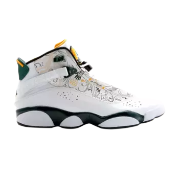 Кроссовки Air Jordan 6 Rings 'Seattle', белый