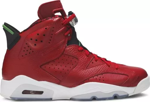 Кроссовки Air Jordan 6 Spizike History of Jordan, красный