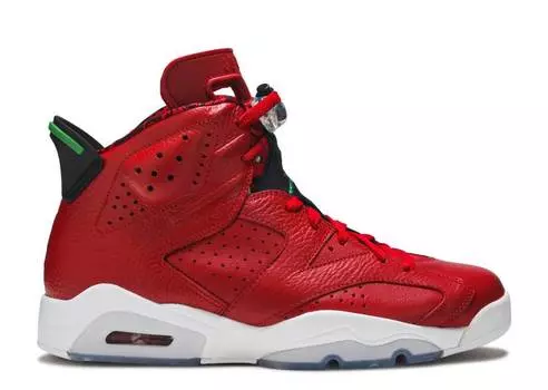 Кроссовки AIR JORDAN 6 SPIZIKE 'HISTORY OF JORDAN', красный