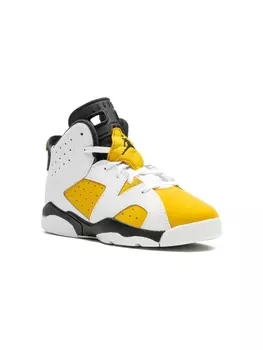 Кроссовки Air Jordan 6 Yellow/Ochre Jordan Kids, желтый