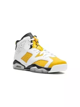 Кроссовки Air Jordan 6 Yellow/Ochre Jordan Kids, желтый
