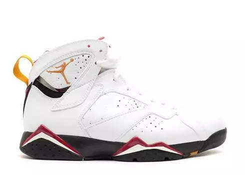 Кроссовки AIR JORDAN 7 RETRO 'CARDINAL' 2011, белый