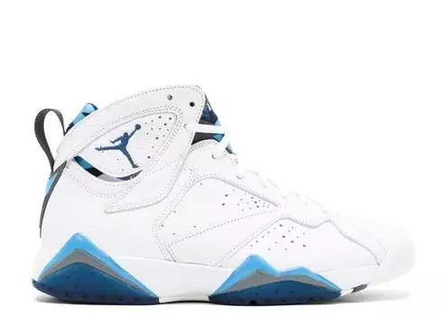 Кроссовки AIR JORDAN 7 RETRO 'FRENCH BLUE' 2015, белый