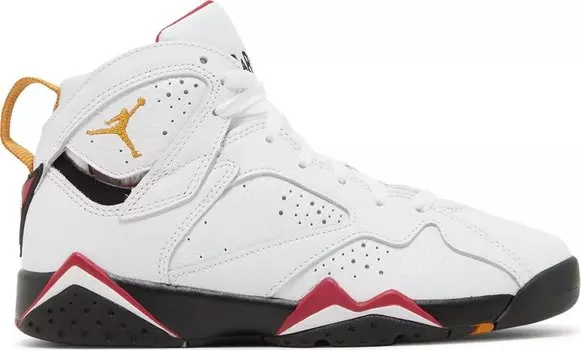 Кроссовки Air Jordan 7 Retro GS Cardinal 2022, белый