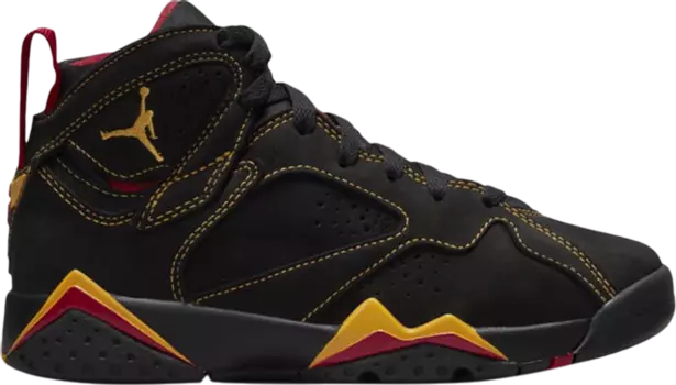 Кроссовки Air Jordan 7 Retro GS Citrus 2022, черный
