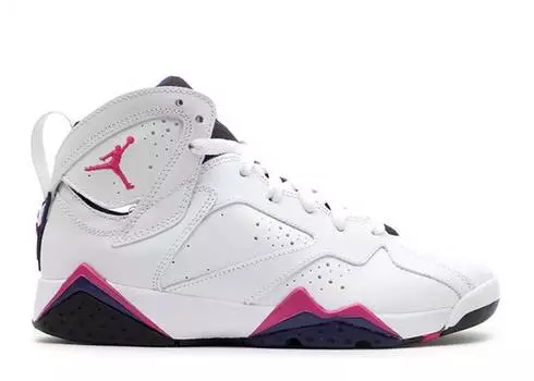 Кроссовки AIR JORDAN 7 RETRO GS 'FIREBERRY', белый