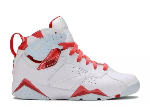 Кроссовки AIR JORDAN 7 RETRO GS 'TOPAZ MIST', белый