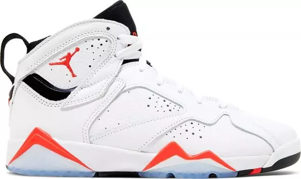 Кроссовки Air Jordan 7 Retro GS 'White Infrared', белый