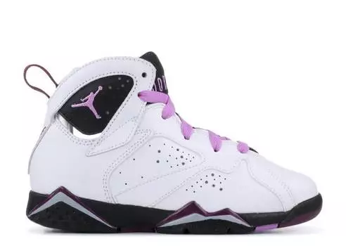 Кроссовки AIR JORDAN 7 RETRO PS 'FUCHSIA GLOW', белый